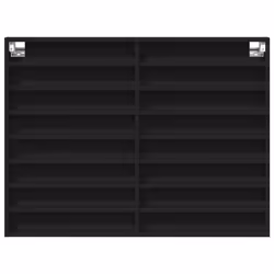 VidaXL 847934 scaffale Legno Nero - Vista aggiuntiva 4