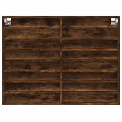 VidaXL 847937 scaffale Legno Quercia, Marrone - Vista aggiuntiva 4