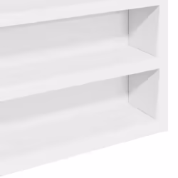 VidaXL 847947 scaffale Legno Bianco - Vista aggiuntiva 6