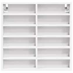 VidaXL 847961 scaffale Legno Bianco - Vista aggiuntiva 4