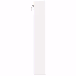 VidaXL 847961 scaffale Legno Bianco - Vista aggiuntiva 5