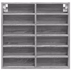VidaXL 847966 scaffale Legno Grigio - Vista aggiuntiva 4
