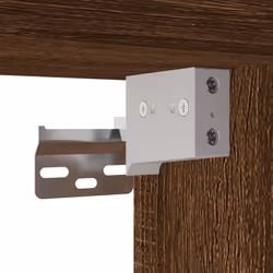 VidaXL 847967 scaffale Legno Marrone, Legno - Vista aggiuntiva 8
