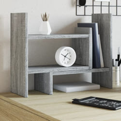 Organizer Scrivania Grigio Sonoma 38,5x17x39 Legno Multistrato Vidaxl 752328