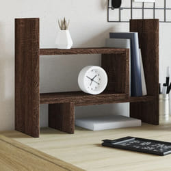 Organizer Scrivania Rovere Marrone 38,5x17x39 Legno Multistrato Vidaxl 994530