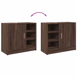 VidaXL 848135 set di mobili da bagno - Vista aggiuntiva 8