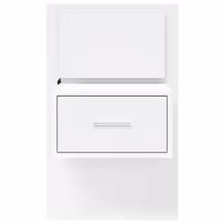 VidaXL 848157 comodino Bianco - Vista aggiuntiva 6
