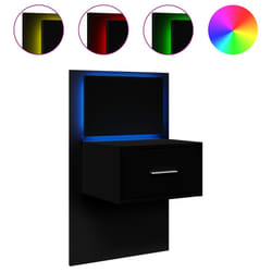 VidaXL 848160 comodino Nero