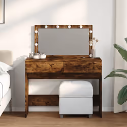 La toletta è un'ottima aggiunta all'arredamento della vostra camera da letto e tiene i vostri cosmetici a portata di mano! Ma ...