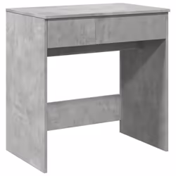 vidaXL Toeletta con Specchio Grigio Cemento 73x46,5x120 cm - Vista aggiuntiva 2