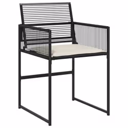 VidaXL 3295008 set mobili da esterno Crema, Bianco - Vista aggiuntiva 4