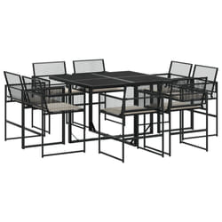 VidaXL 3295013 set mobili da esterno Crema, Bianco