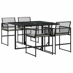 VidaXL 3295023 set mobili da esterno Crema, Bianco