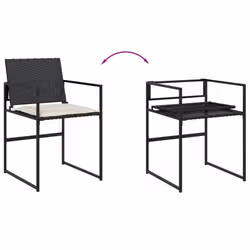VidaXL 3295058 set mobili da esterno Crema, Bianco - Vista aggiuntiva 8