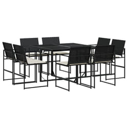 VidaXL 3295063 set mobili da esterno Crema, Bianco