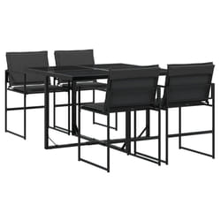 VidaXL 3295073 set mobili da esterno Grigio scuro