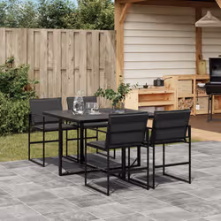 VidaXL 3295073 set mobili da esterno Grigio scuro - Vista aggiuntiva 2