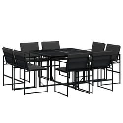 VidaXL 3295078 set mobili da esterno Grigio scuro