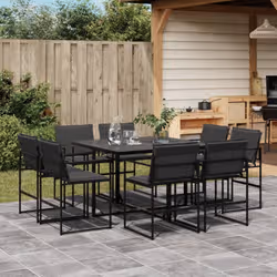 VidaXL 3295078 set mobili da esterno Grigio scuro - Vista aggiuntiva 2