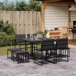 VidaXL 3295083 set mobili da esterno Grigio scuro - Vista aggiuntiva 2