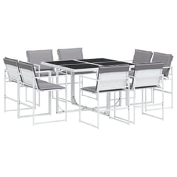 VidaXL 3295093 set mobili da esterno Grigio chiaro