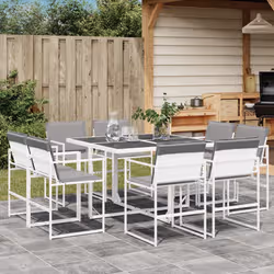 VidaXL 3295093 set mobili da esterno Grigio chiaro - Vista aggiuntiva 2