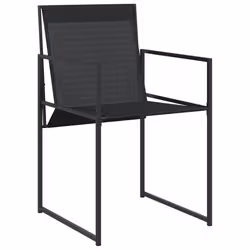 VidaXL 3295118 set mobili da esterno Nero - Vista aggiuntiva 4