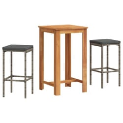 VidaXL 3295268 set mobili da esterno Antracite