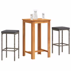 VidaXL 3295268 set mobili da esterno Antracite - Vista aggiuntiva 2