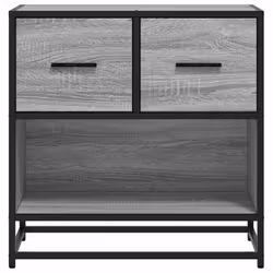 VidaXL 848697 comodino 2 cassetto/cassetti Quercia - Vista aggiuntiva 5