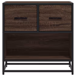 VidaXL 848698 comodino 2 cassetto/cassetti Quercia - Vista aggiuntiva 5