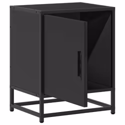 VidaXL 848709 comodino Nero - Vista aggiuntiva 6