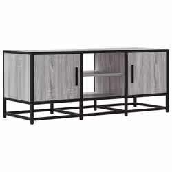 vidaXL Mobile TV Grigio Sonoma 100x35x41 cm Legno Multistrato Metallo - Vista aggiuntiva 2