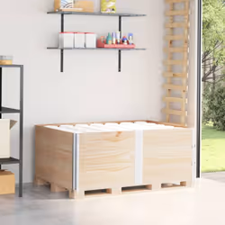 Utilizzate i nostri paretali per pallet impilabili insieme ai vostri pallet per creare rapidamente una soluzione pratica ed e ...