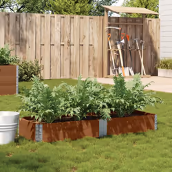 Questa fioriera da giardino in legno impilabile è ideale per coltivare una varietà di fiori, verdure o piante. È una scelta p ...
