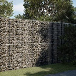 Vidaxl - Cesto Gabbione con Copertura 200x50x200 cm in Ferro Zincato 309671