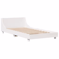 vidaXL Letto senza Materasso Bianco 90x190 cm in Legno Massello Pino - Vista aggiuntiva 3