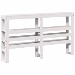 VidaXL 850879, Bianco, Legno di pino, 160 cm, 1660 mm, 82 cm, 190 mm
