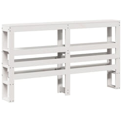 VidaXL 850879 testiera e pedana Bianco