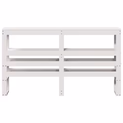 VidaXL 850879 testiera e pedana Bianco