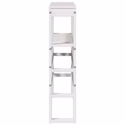 VidaXL 850900 testiera e pedana Bianco - Vista aggiuntiva 5