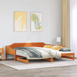 VidaXL 850907 divano Divano letto Marrone - Vista aggiuntiva 3