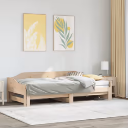 Questo letto da giorno 2 in 1 con il letto estraibile, che funge sia da divano che da letto, è un'aggiunta pratica e accattiv ...