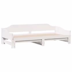 VidaXL 850909 divano Divano letto Bianco - Vista aggiuntiva 4