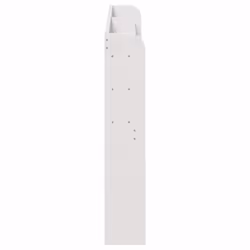 VidaXL 850951 testiera e pedana Bianco - Vista aggiuntiva 4