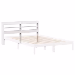 VidaXL 850954 testiera e pedana Bianco - Vista aggiuntiva 5