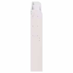 VidaXL 850957 testiera e pedana Bianco - Vista aggiuntiva 4