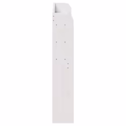 VidaXL 850960 testiera e pedana Bianco - Vista aggiuntiva 4