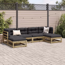 VidaXL 3295821 set mobili da esterno