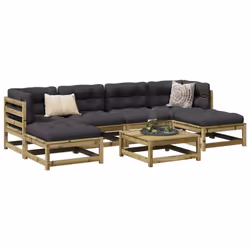 VidaXL 3295825 set mobili da esterno